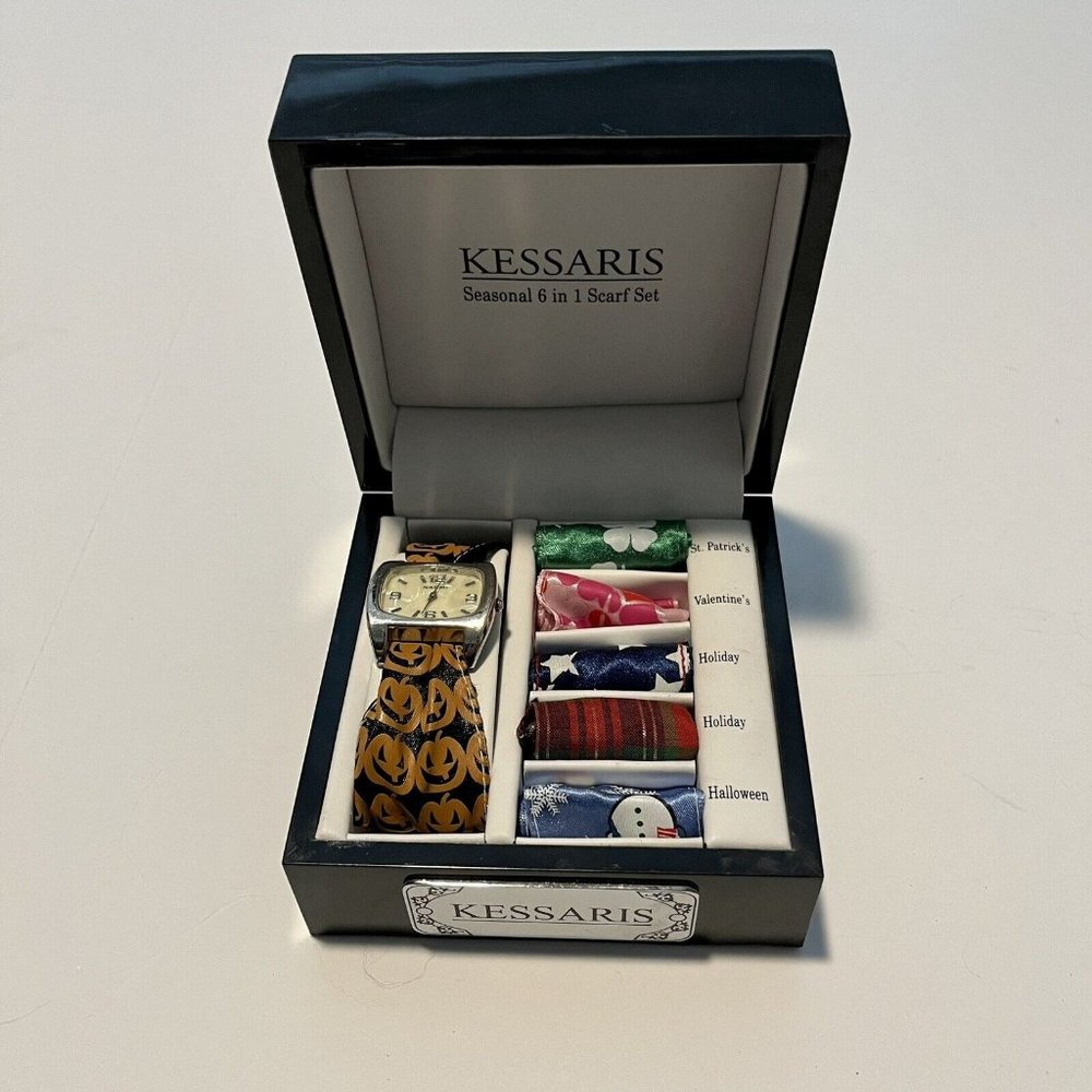 Vintage Women's Watch with Colorful Bands